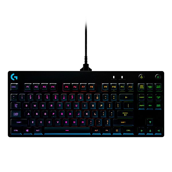 Teclado Gamer Logitech G PRO GX Preto USB - 920-009388
