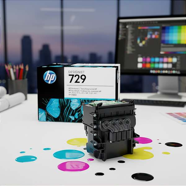 Cabeça De Impressão Hp 729 Designjet F9J81A