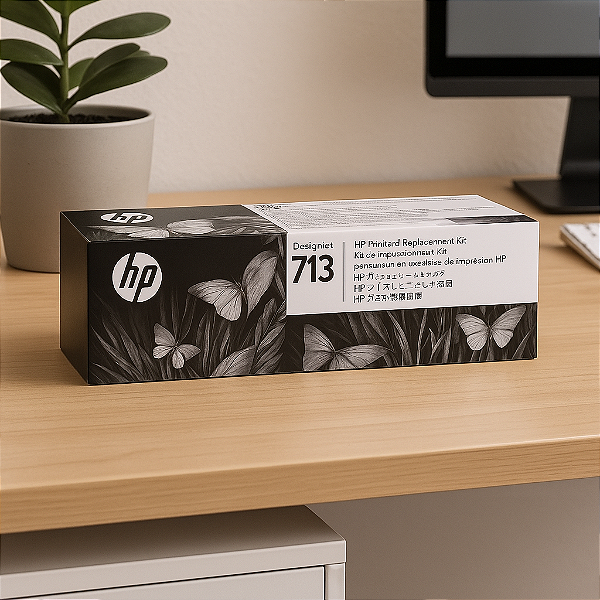 Kit De Substituição Hp Cabeça De Impressão 713 - 3Ed58A