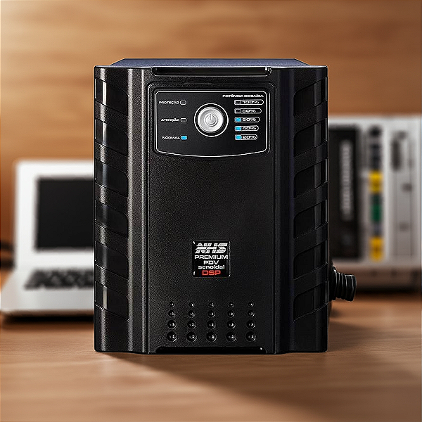 Nobreak NHS Premium PDV GII 600VA E.Bivolt S.120V Bat. 2x18Ah C/Engate