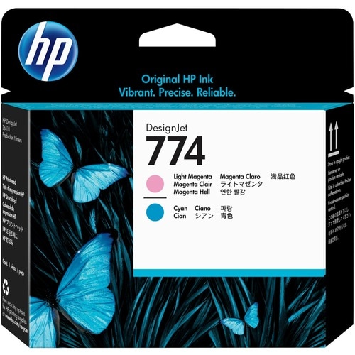 Cabeca De Impressao Hp 774 Magenta Claro/Ciano P2V98A