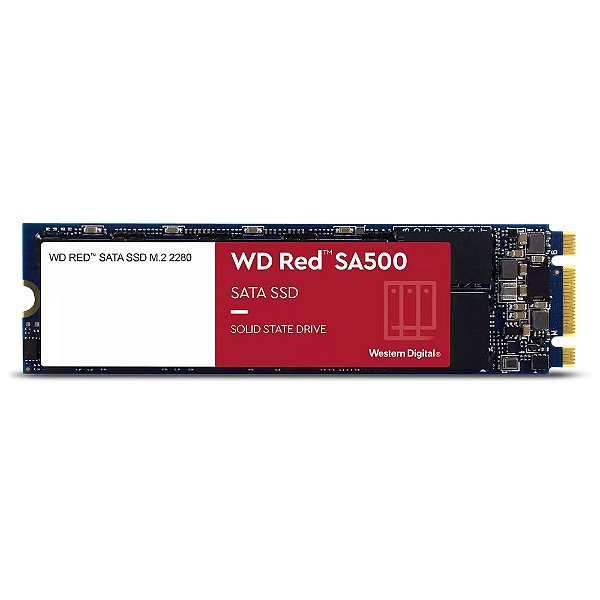 Ssd Wd Red Nas Sa500 - 1Tb, Sata Iii, M.2 2280 - Descontinuado