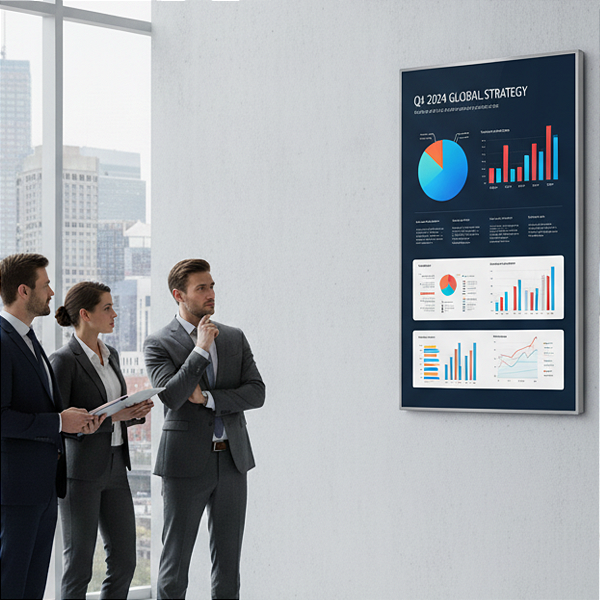 Monitor Profissional SamsungVm55Ce 55" - Lh55Vmcebgbxzd