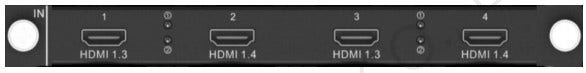 Placa Imput Card NovaStar H-4X HDMI Card4hdmi i