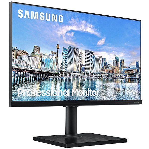 Monitor Samsung 24" Full Hd 75hz Ips Hdmi Dp Usb Freesync - Lf24t450fqlmzd