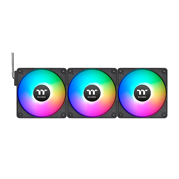 Kit Cooler Thermaltake Tt Ct120 Ex Argb Black Premium Edition 3-Fan Pack