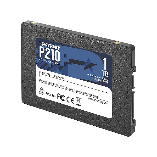 Ssd Patriot P210 1Tb 2,5" Sata 3 - P210S1Tb25