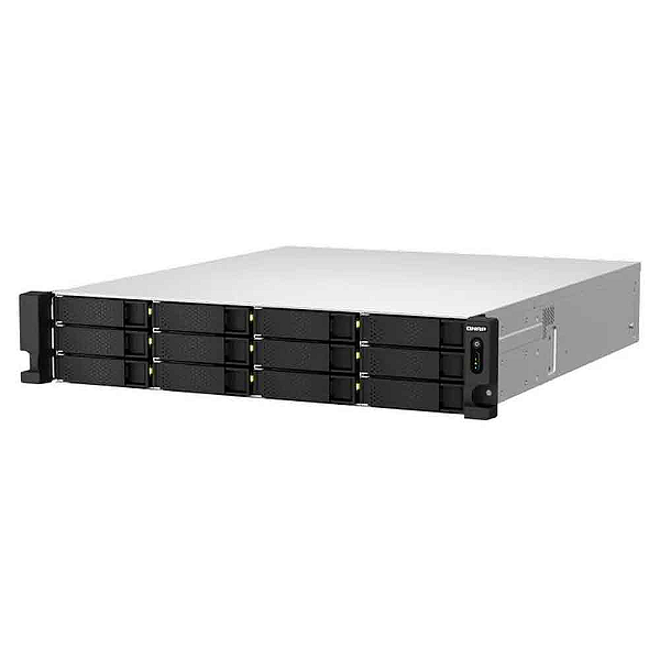 Storage Nas Qnap 18 Baias Xeon E-2334 16Gb 2X 2.5 Gbe Ts-H1887Xu-Rp-E2334-16G