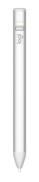 Lápis Digital Logitech Crayon para Tablet Prata - 914-000070