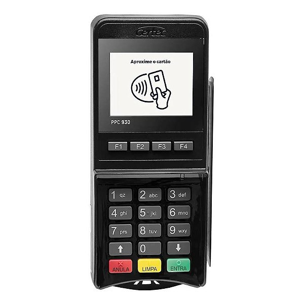 Pin Pad Gertec Ppc930 Preto Usb Linux - 70500035