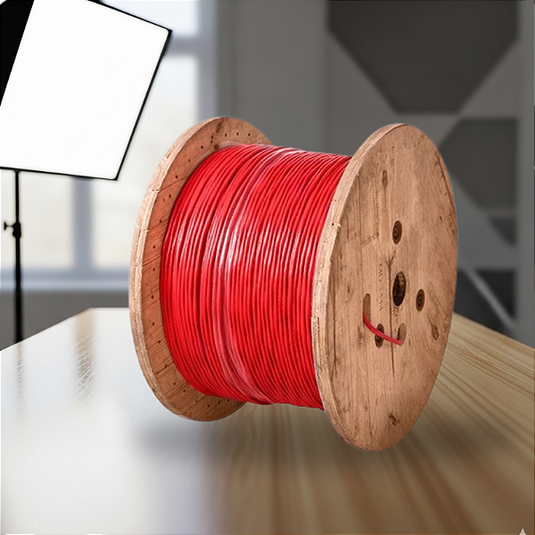 Cabo Condutti Alarme Incendio 4 Vias 2X0,75Mm2 + 2X1,5Mm2 Vermelho Rl 100M