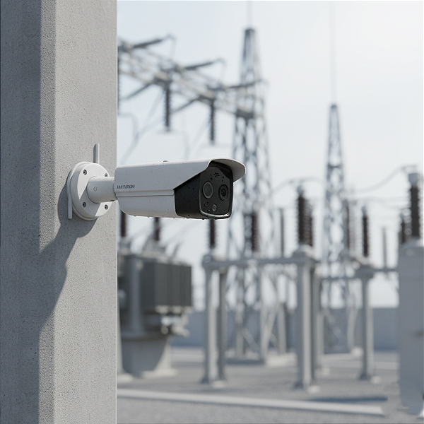 Câmera Ip Hikvision Ds-2Td2617-10/Qa 4Mp Bullet Termografica Hibrida Ia