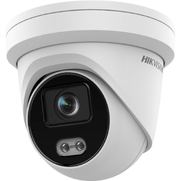 Câmera Ip Hikvision Ds-2Cd2347G2-Lu 4Mp Dome 2.8Mm Colorvu Acusense