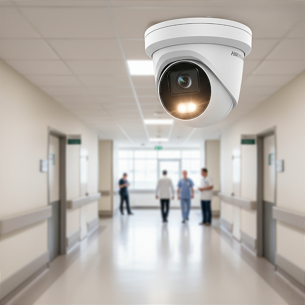 Câmera Ip Hikvision Ds-2Cd2347G2-Lu 4Mp Dome 2.8Mm Colorvu Acusense