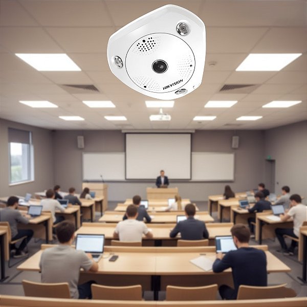 Câmera Ip Hikvision Ds-2Cd63C5G0-Is Fisheye 12Mp 1.29Mm 311319075