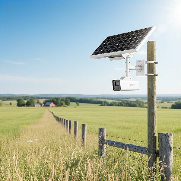 Câmera Ip Hikvision Ds-2Xs2T47G1-Ldh/4G/C18S40 (4Mm) C/ Placa Solar