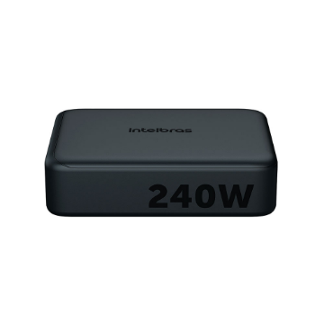 Carregador Intelbras Ec 40 Desktop 240W Gan 4P Usb-C - 4820189