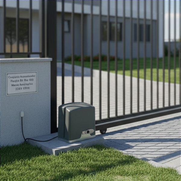 Conjunto Automatizador Portão Dz Rio 400 Mono Analogica 220V 60Hz