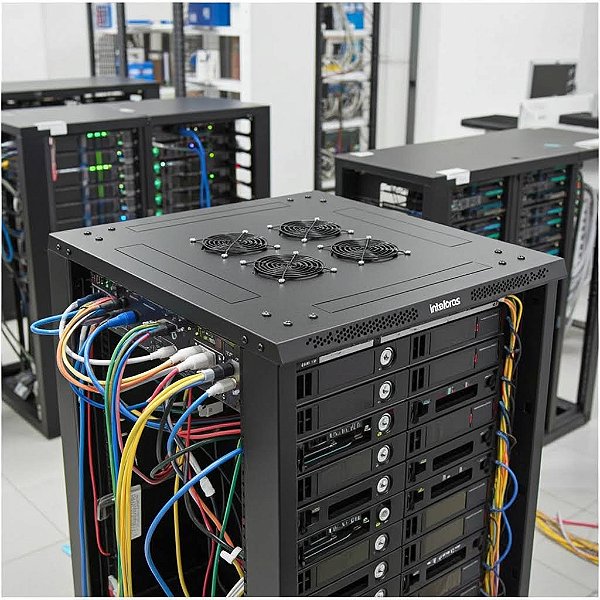 Conjunto Intelbras 4770008 De 4 Ventiladores/Cooler Para Rack Kvr4V