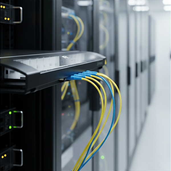 Dio Fit Cristal Fibracem Para 24F Lc/Upc Duplex Sm 19" 1U - Di0011S00000000