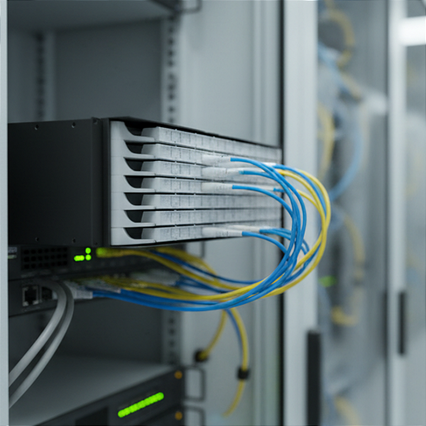 Distribuidor Optico Interno Articulado Fibracem 24F Lc/Upc Duplex Sm 19" 1U