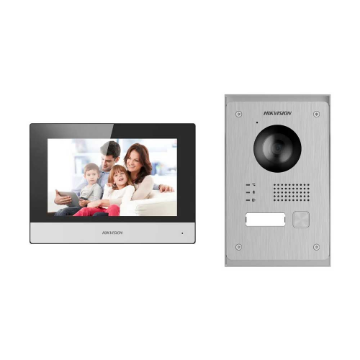 Kit Video Porteiro Hikvision Ds-Kis703Y-P