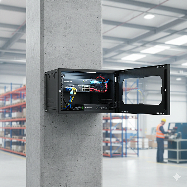 Mini Rack De Parede Fibracem Desmontavel 6U 470Mm P470 - Ba0040S00000000