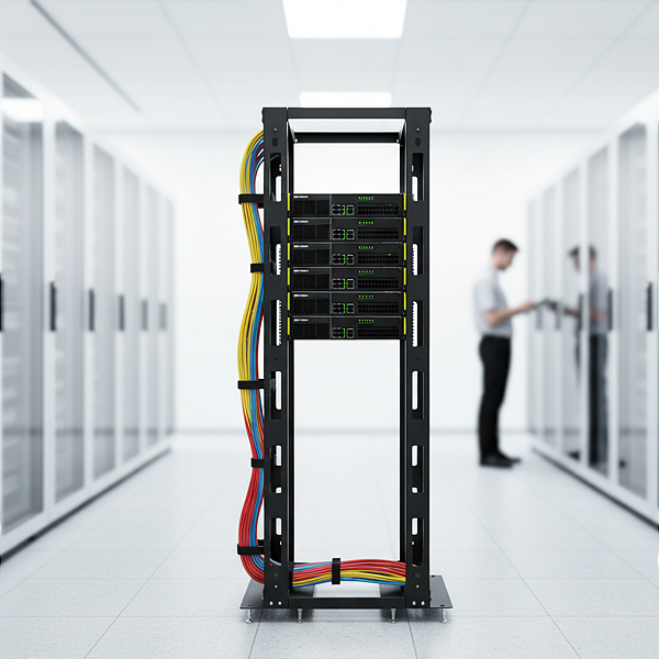 Rack De Piso Fibracem Coluna Duplo Aberto 44U 660Mm P660 - Bi0098O00000000