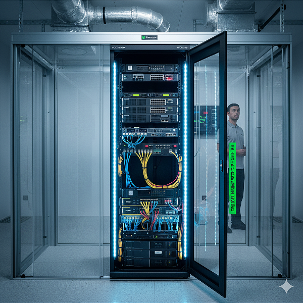 Rack De Piso Fibracem Desmontavel 44U 670Mm P670 - Bi0021S00000000