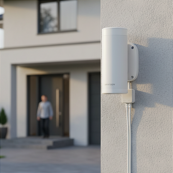 Sensor De Presenca Externo Hikvision Ds-Pdtt15Am-Lm-We Sem Ax Pro