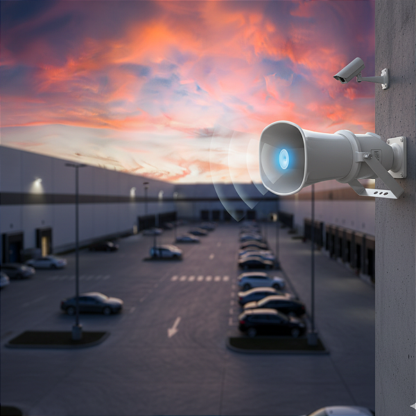 Sirene Hikvision Ds-Qaz1307G1T-E Speaker Ip/Poe