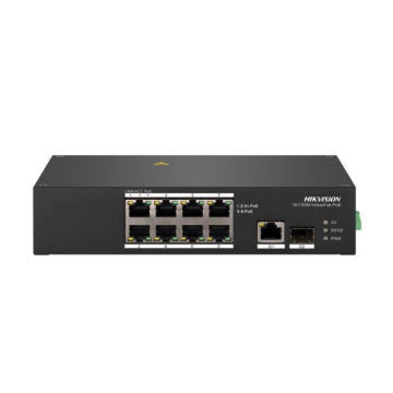 Switch 10 Portas Hikvision Ds-3T0310Hp L2 Industrial 8P Watchdog Fast