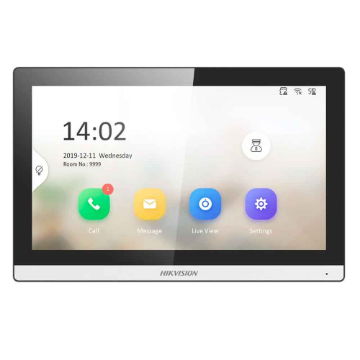 Unidade Interna Hikvision Ds-Kh6350-Wte1 Ip Tela