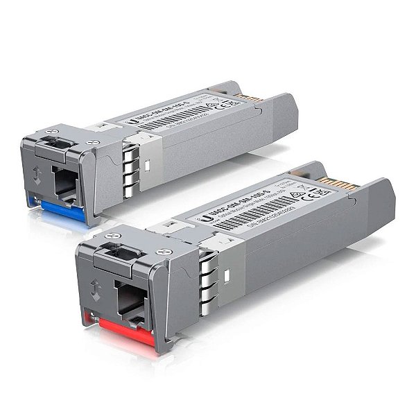Transceiver Ubiquiti 2 LC SFP+ 300m UACCOMMM10GD2 - UACCOMMM