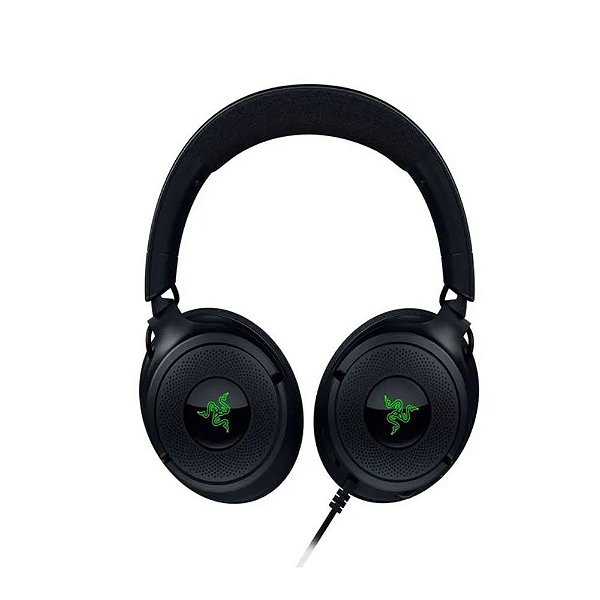 Headset Razer Kraken V4 X Usb A/c Chroma Preto Com Fio - Rz0405180100r