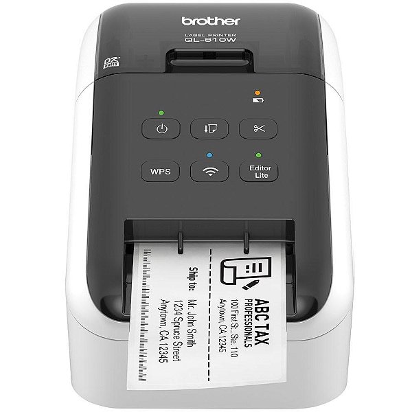 Impressora Brother Termica De Etiquetas Wi-fi Sem Fio - Ql810w