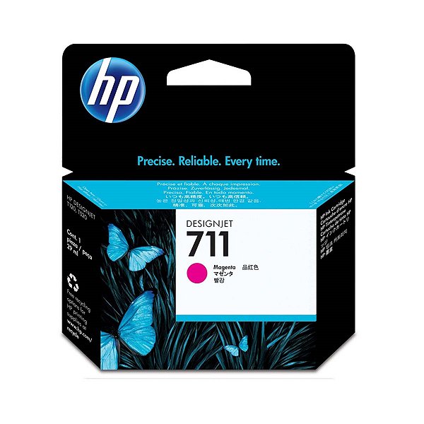Cartucho De Tinta Hp 711 Magenta Cz131Ab