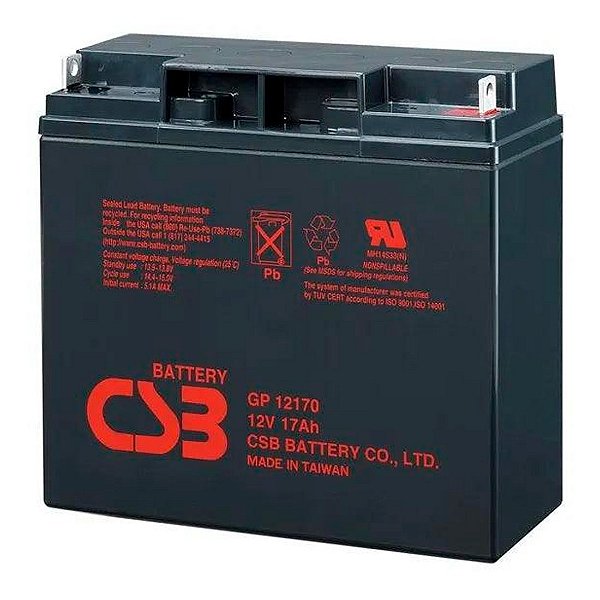 Baterias CSB VRLA 12V 17AH GP12170 - 990011603