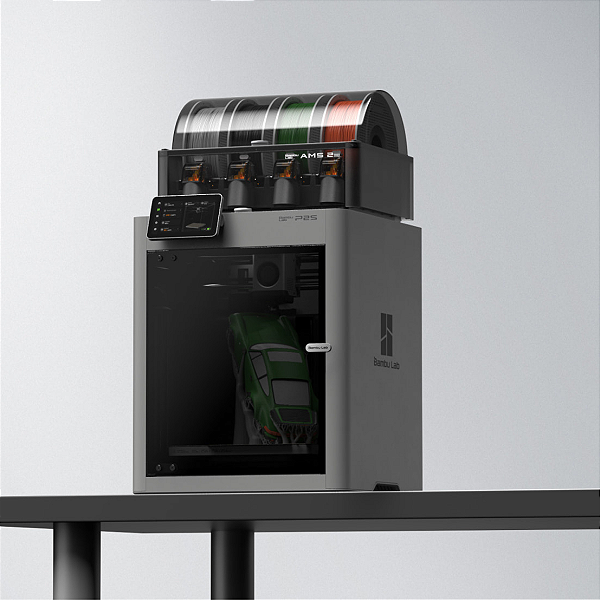 Impressora 3d Bambu Lab P2s 220v+ Ams 2 Pro (combo) - Pf004-u+sa007-eu1