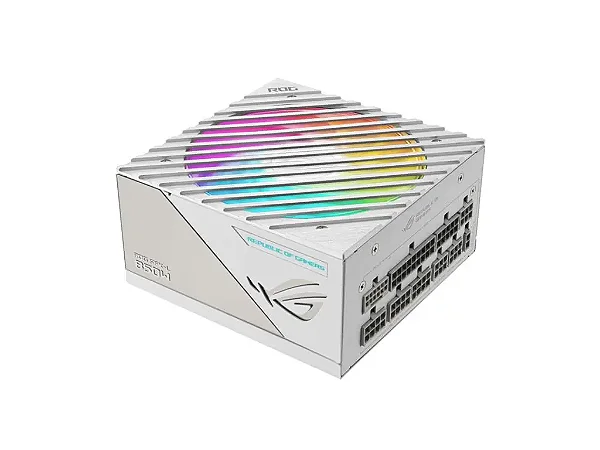 Fonte Asus Rog Loki Sfx-l 850w Branca 80 Plus Platinum Full Modular - Rog-loki-850p-sfx-l-gaming
