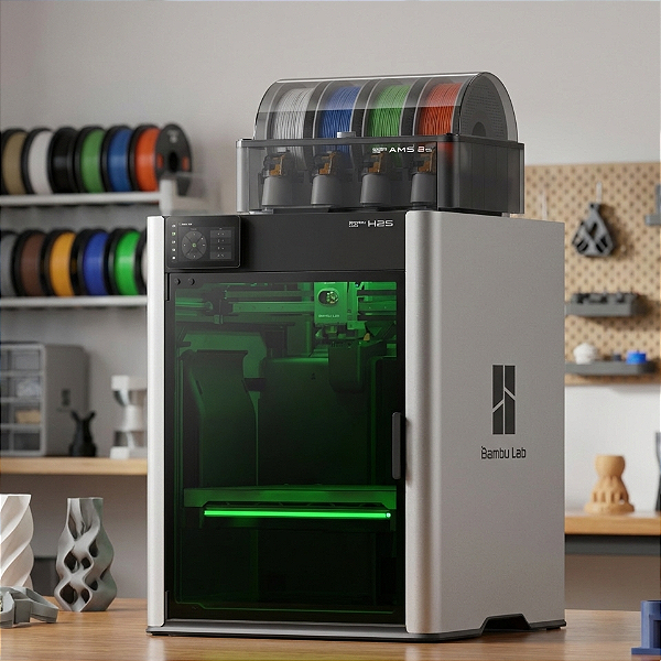 Impressora 3D Bambu Lab H2S Laser Full Combo 220V, 10W - Pf003-L+Sa007-Eu