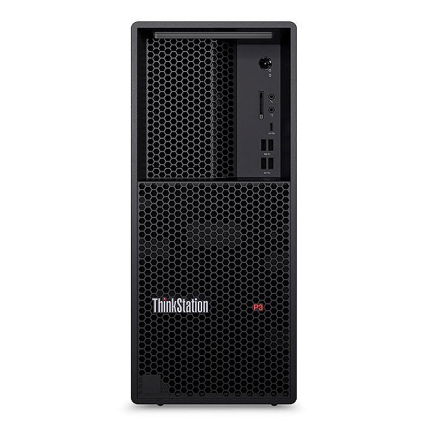 Workstation Lenovo ThinkStation P3 Intel Core i7 14ª Geração 32GB RAM SSD 1TB RTX 1000 8GB Windows 11 Pro - 30GU003JBO