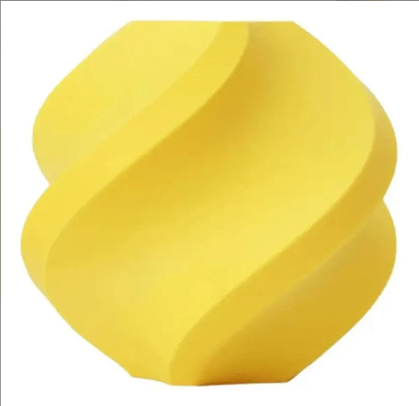 Filamento PLA Lite Bambu Lab Refil (Sem Carretel) para Impressora 3D Amarelo Girassol - A18-Y1-1.75-1000-SPLFREE