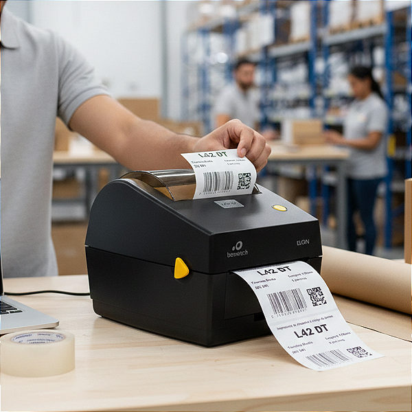 Impressora Termica De Etiquetas Elgin L42Dt Usb / Serial 46L42DTCKD02