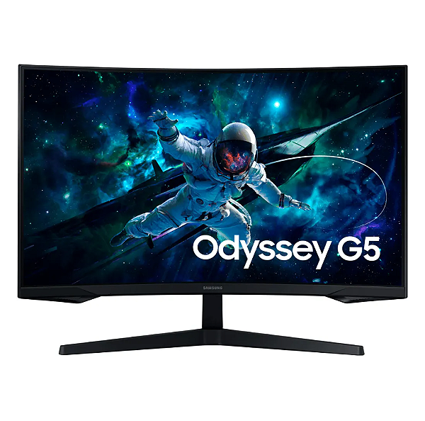 Monitor Samsung 32" Gamer Odyssey G5 Led/va Qhd 165hz 1ms Hdmi Displayport Vesa - Ls32cg552elmzd