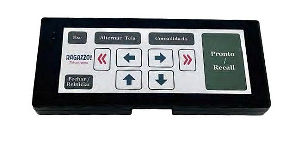 Teclado Postech Programável KDS Touch Screen POS9100-IMC