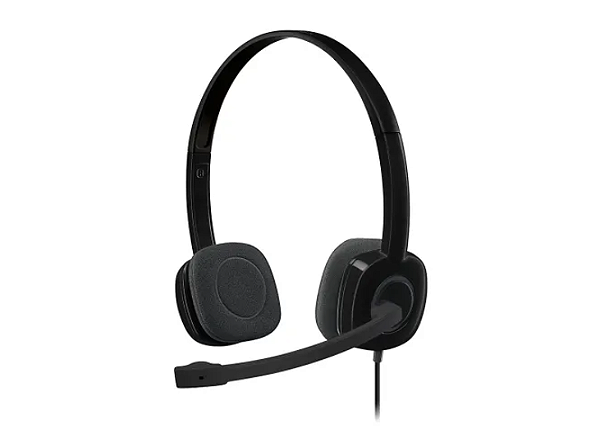 Headset Logitech H151 Com Microfone Estéreo 981-000587