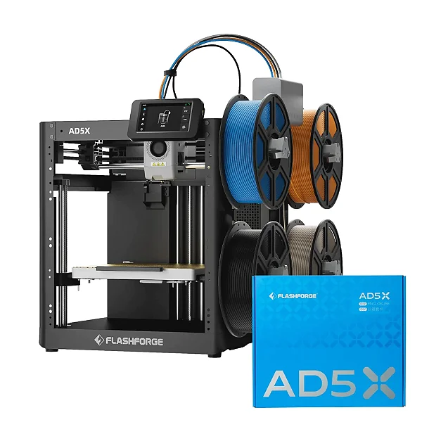 Impressora 3D Flashforge AD5X Aberta + Kit de Gabinete - 10066-FGE-I