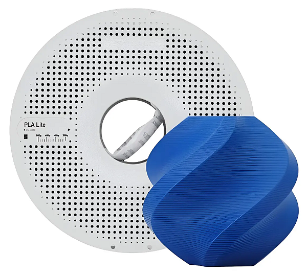 Filamento Bambu Lab Pla Lite Azul Com Carretel Reutilizavel, 1,75mm A18b11751000spl