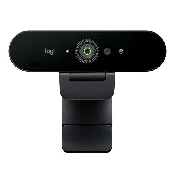 Webcam Logitech Brio Profissional 4K Preta - 960-001723